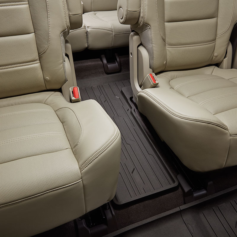 2017 Acadia DENALI All Weather, Third Row, Floor Liner, Cocoa 6 passenger