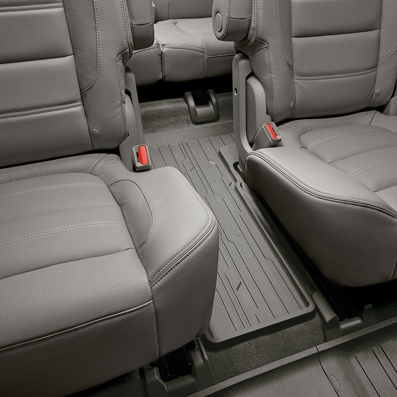 2020 Acadia Floor Liners | Dark Ash Gray | Third Row | 6 passenger | 2nd Row Captain Chairs | Premium All Weather | Single