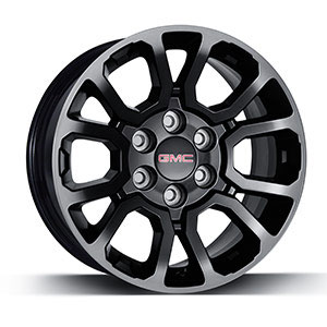 2017 Sierra 1500 18-in wheel | Black Aluminum