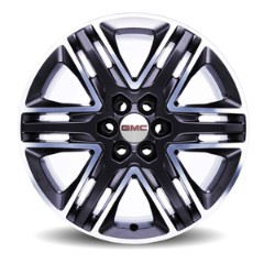 2017 Acadia DENALI 20-Inch Wheels Machined Face w/ Satin Graphite Painted Spo