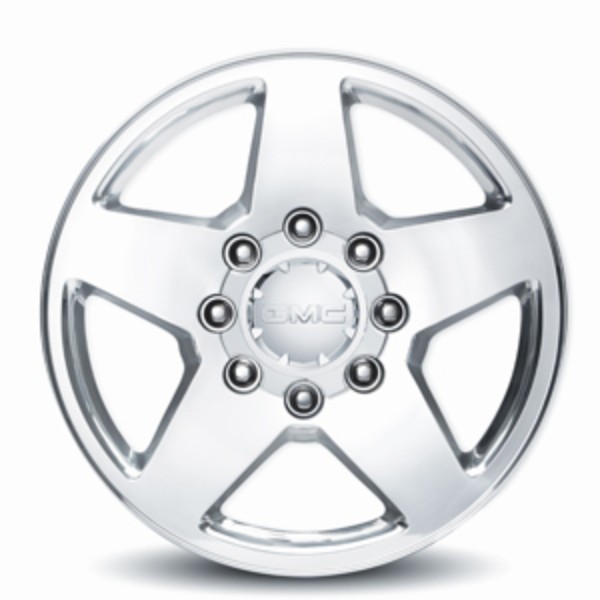 2016 Sierra 2500 20-in Wheel 5 Spoke Polished Forged Aluminum