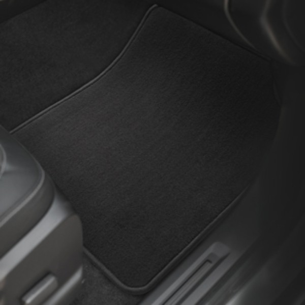 2015 Canyon Premium Carpet Floor Mats, Front, Jet Black