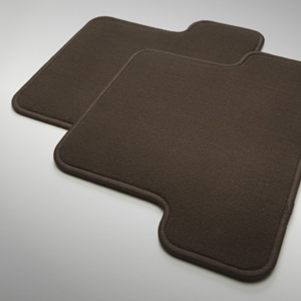 2018 Canyon Premium Carpet Floor Mats, Rear, Cocoa, Crew Cab