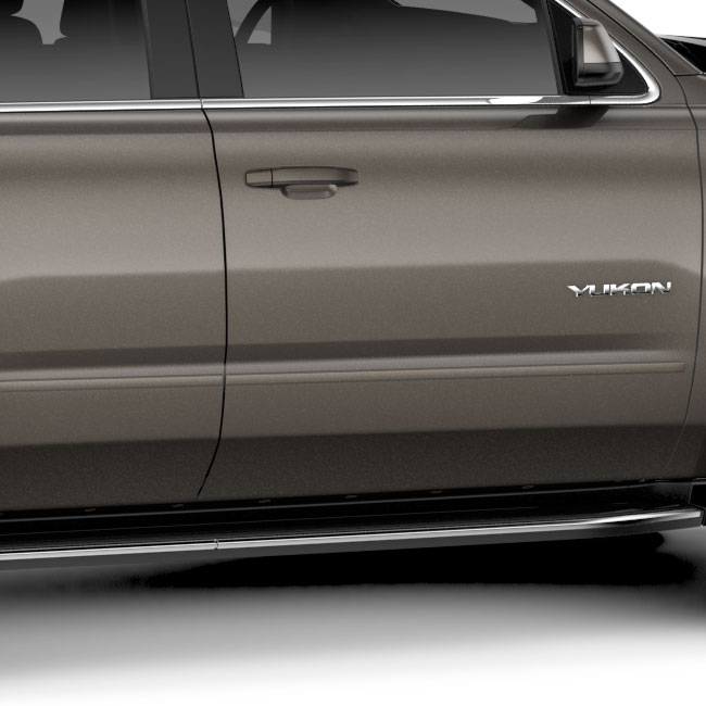 2016 Yukon Bodyside Molding Package, Subterranean