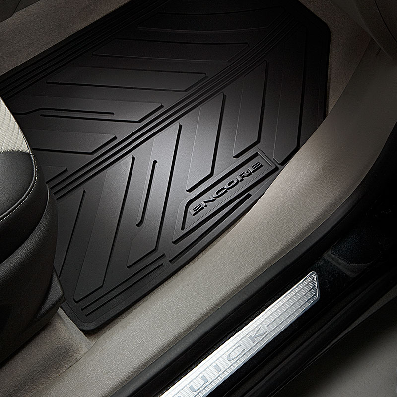 2017 Encore Floor Mats, Front and Rear Premium All Weather Mats,