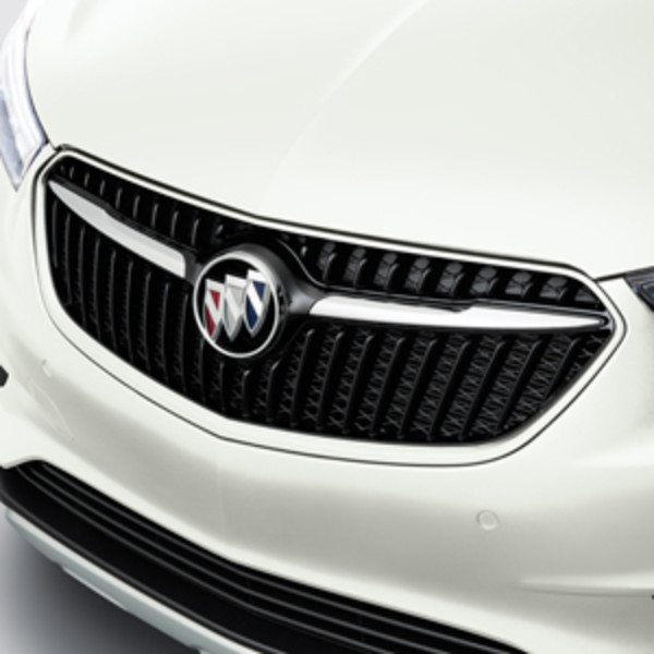 2018 Encore Grille Black | Abalone White  Surround | Buick Logo