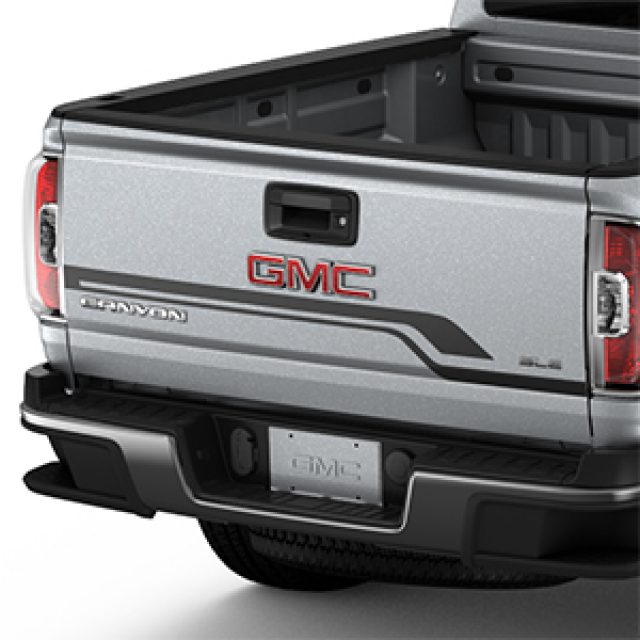 2018 Canyon Hood and Tailgate Stripe Package | Black | Crew Cab