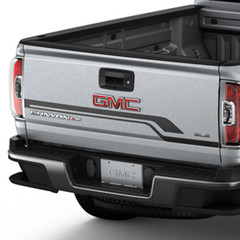 2018 Canyon Hood and Tailgate Stripe Package | Black | Extended Cab