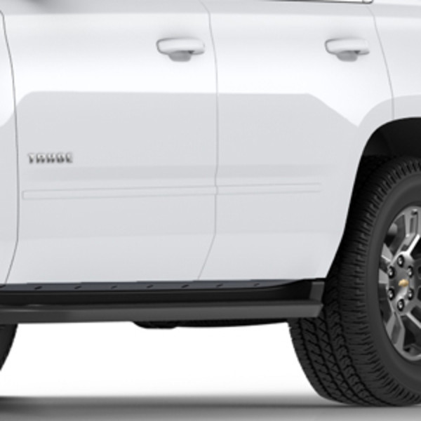 2018 Yukon Bodyside Molding Package | White Frost Tricoat