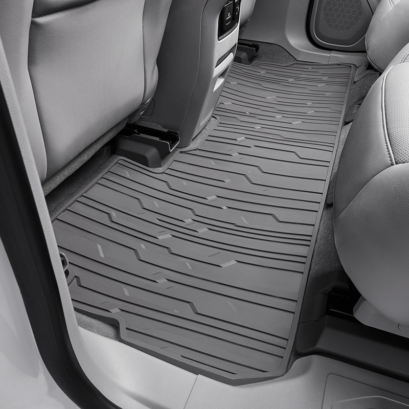 2017 Acadia All Weather Floor Mat for Second Row | Dark Ash Gray