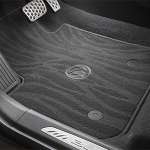 2018 Envision Carpet Replacement Floor Mats, Black