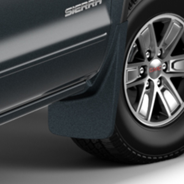 2018 Sierra 3500 Splash Guards | Dark Slate Metallic | Front Molded