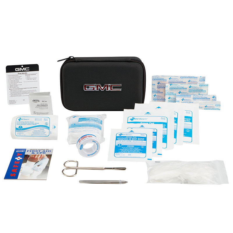 2021 Acadia First Aid Kit, Black, GMC Logo