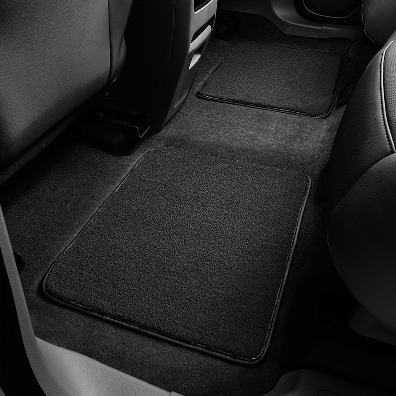 2018 Acadia Floor Mats, Premium Carpet, Black, Second Row, Set of Two