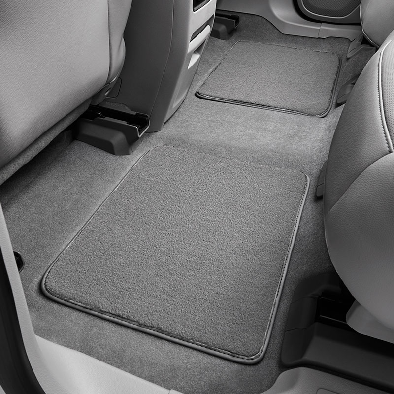 2021 Acadia Floor Mats | Premium Carpet | Second Row | Dark Ash Gray | Set of 2