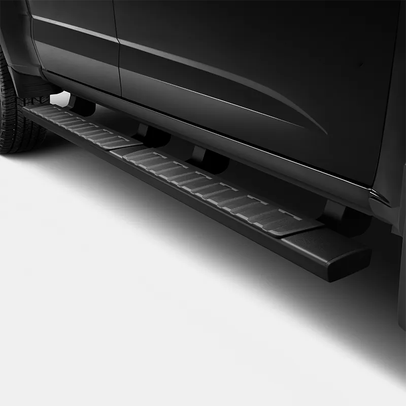 Canyon Assist Steps | Crew Cab | Black | 5-in Rectangular Step Bars | Pair