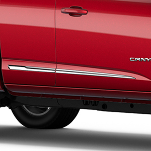 2018 Canyon Bodyside Molding Package, Chrome for Extended Cab