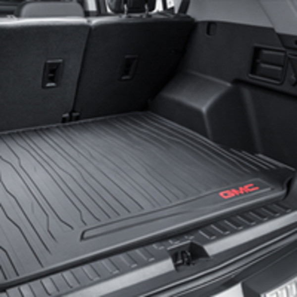 2018 Terrain Cargo Area Mat, Black w GMC Logo, Premium All Weather