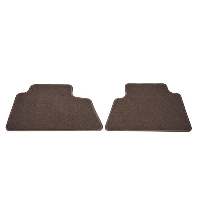 2018 Sierra 2500 Rear Floor Mats | Carpet Replacements | Cocoa