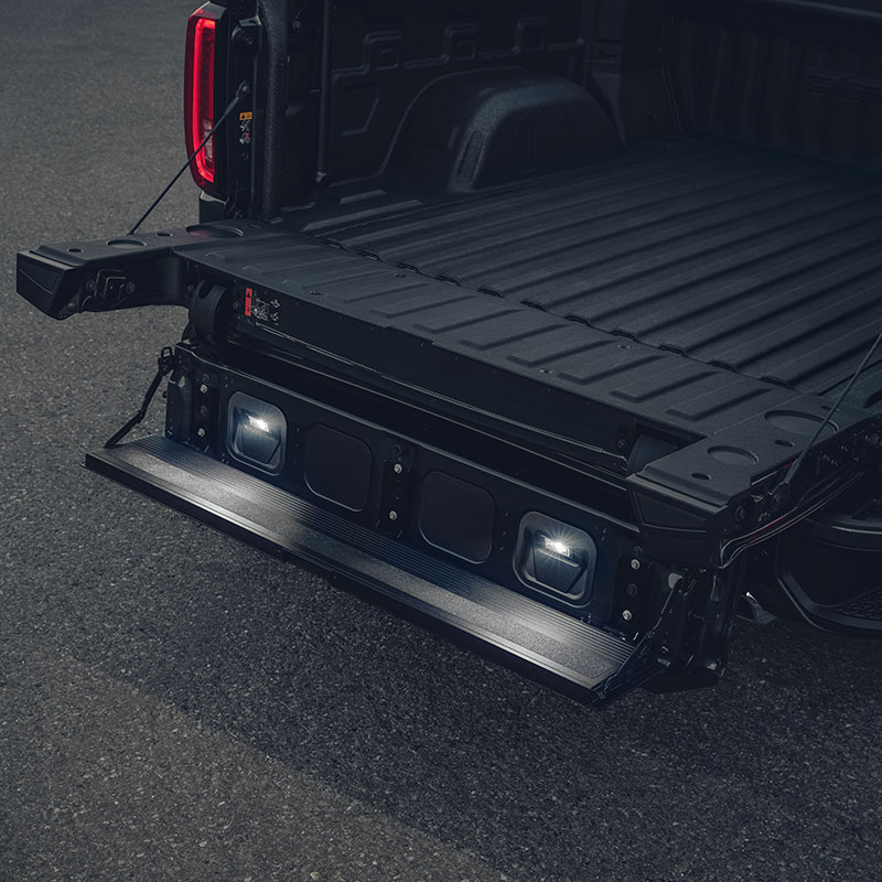 Sierra 1500 | LED Step Lighting | MultiPro Tailgate | Set of Two