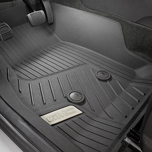 2018 Canyon All Weather Floor Liners | Front | Jet Black