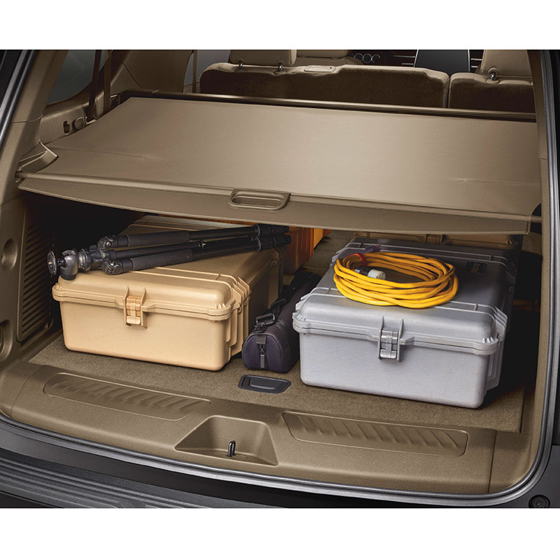 Yukon | Cargo Area Security Shade | Teak | Retractable | Removable