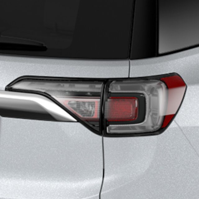 Acadia Tail Lamps, Dark Finish, Black Edition