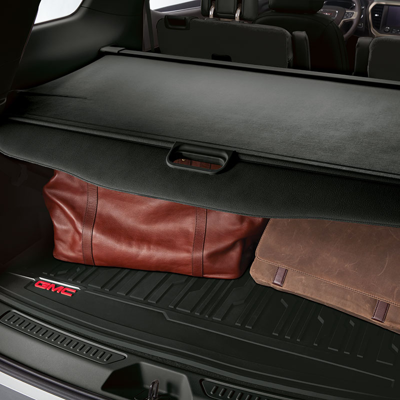 2019 Acadia Cargo Area Security Shade, Jet Black, Retractable, Removable