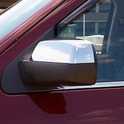 2015 Sierra 1500 Mirror Caps, Chrome