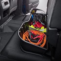 2018 Sierra 2500 Under Seat Storage | Ebony | CREW CAB
