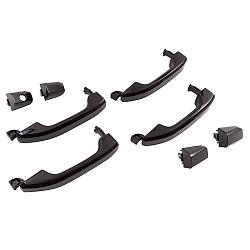 2018 Sierra 1500 Door Handles, Crew or Double Cab Sets, Black