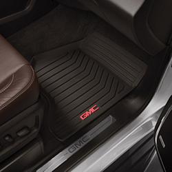 2015 Yukon Denali XL Floor Mats, Front Set, All Weather, Cocoa