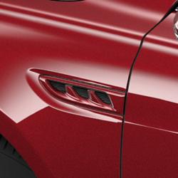 2017 LaCrosse Side Air Vents, Crimson Red Tintcoat