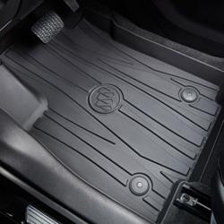 2018 Encore Premium All Weather Floor Liners | Front | Ebony