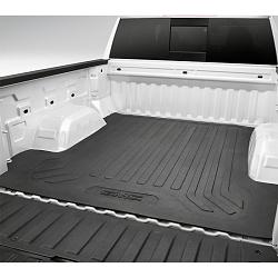 Sierra 1500 | Bed Mat | Black | Standard Bed | 6ft-6in | GMC Logo