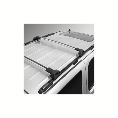 2014 Yukon XL Roof Rack Cross Rail Package, Uplevel, T-Slot, Bright