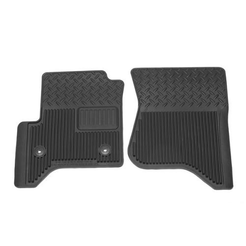 2014 Sierra 1500 Front Floor Mats | Vinyl Replacements | Black