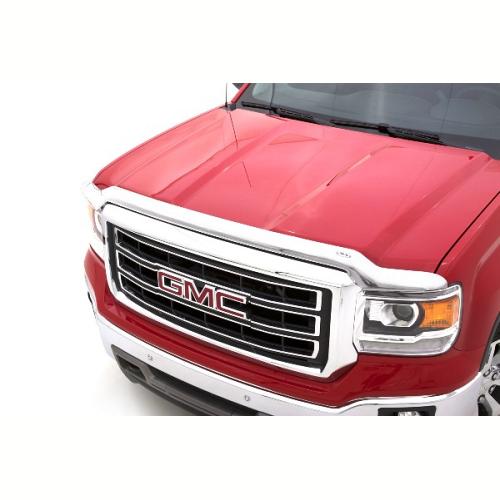 2014 Sierra 1500 Molded Hood Protector | Chrome