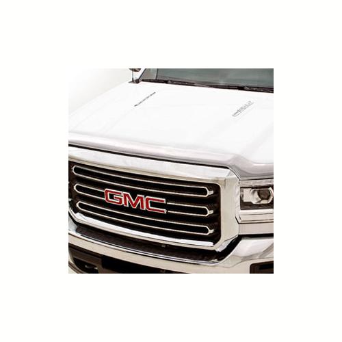 2018 Sierra 2500 Molded Hood Protector | Chrome