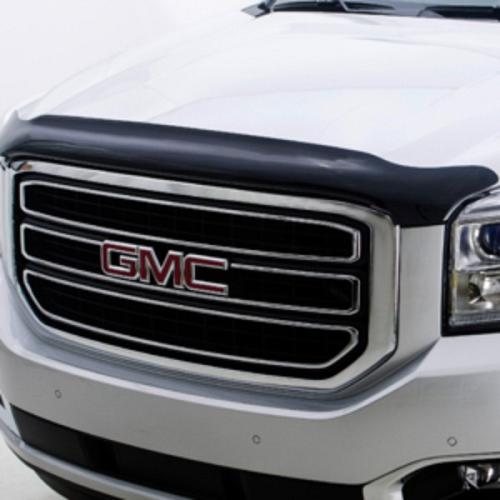 2016 Yukon XL Molded Hood Protector, Smoke Black, Aeroskin