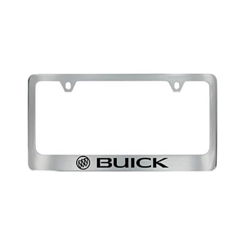 2018 Cascada License Plate Frame | Chrome with Buick Tri Shield Logo