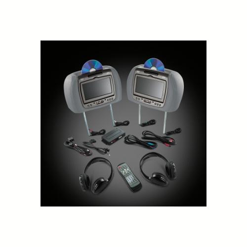 2014 Sierra 2500 DVD Headrest System, Dual System - Titanium