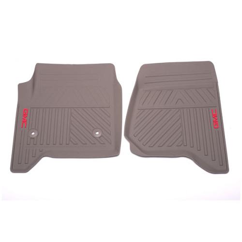 2015 Sierra 1500 Front Floor Mats | Premium All Weather | Dune