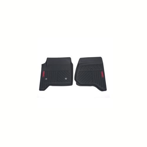 2014 Sierra 1500 Front Floor Mats | Premium All Weather | Ebony