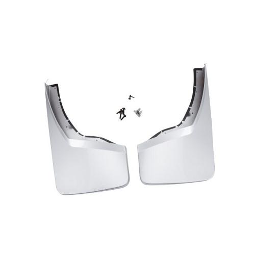 2015 Sierra 2500 Splash Guards | Molded Front | Silver