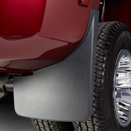 2015 Sierra 3500 Splash Guards | Molded Rear | Black Grained | Dually