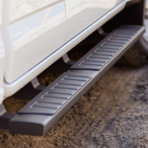 2015 Canyon Assist Steps, 5 inch Rectangular, Black Extended Cab