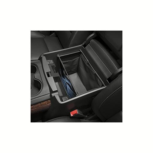 2018 Sierra 3500 Stowage Bag | Front Center Console Expandable Tote