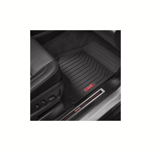 2016 Yukon XL Front Illuminated Door Sill Plates | Black