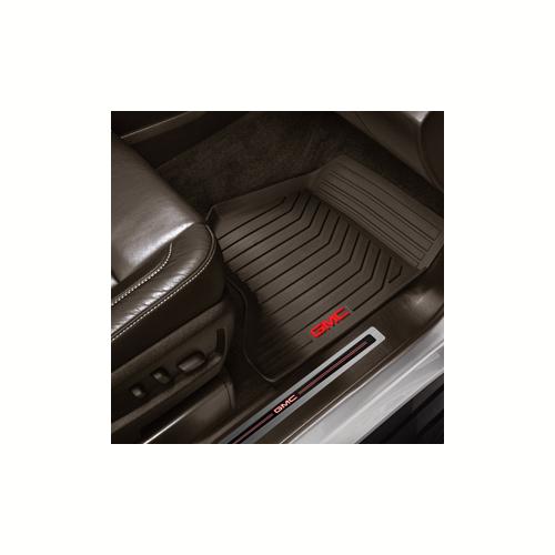 2015 Yukon XL Front Illuminated Door Sill Plates | Cocoa